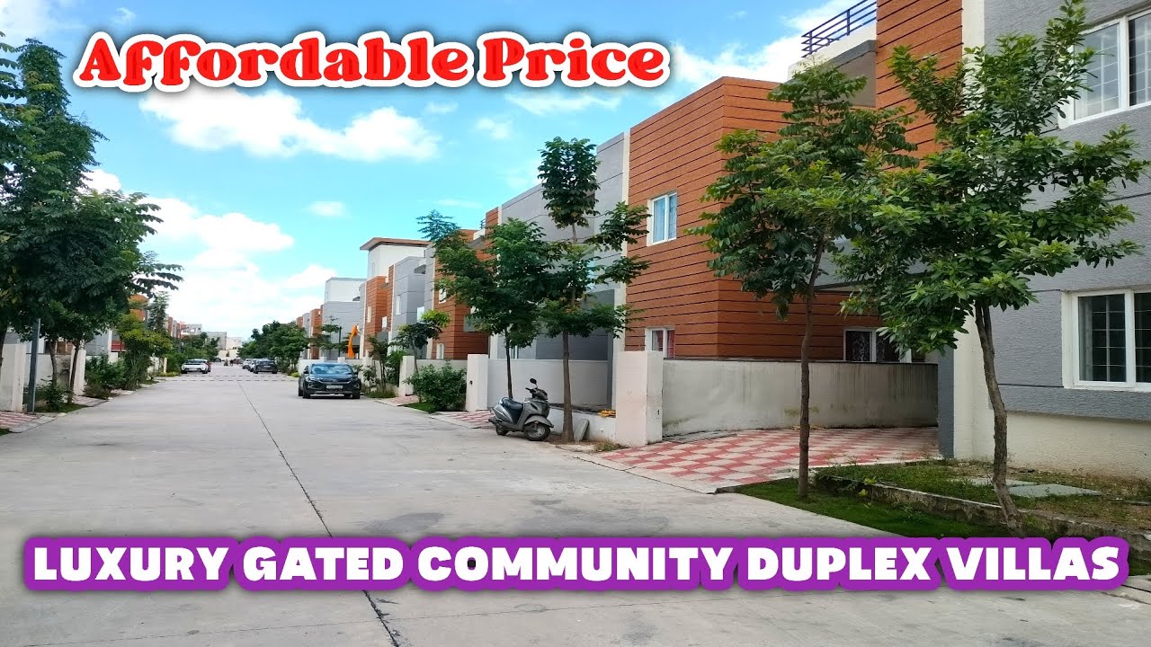 Duplex Villas for sale | Luxury Duplex Villas At Beeramguda | Low Budget Villas For Sale Hyderabad