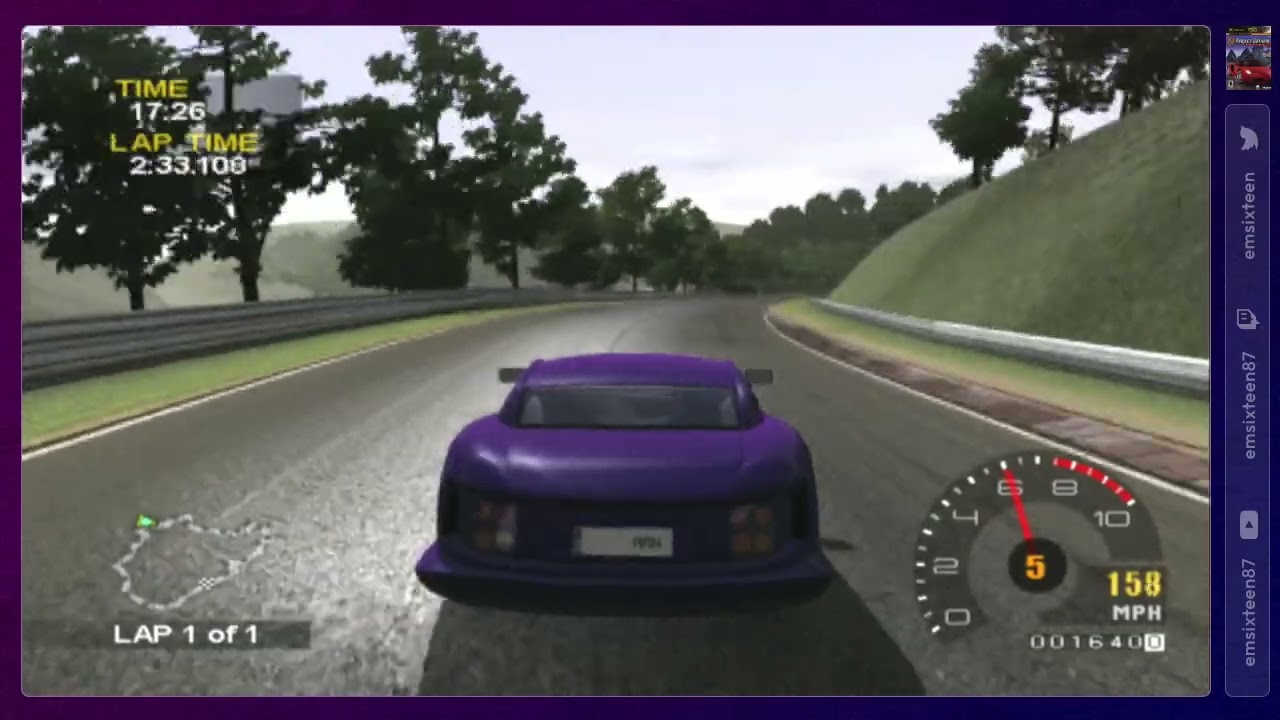 PGR2: TVR Cerbera Speed 12 - 5:59.00 @ Nürburgring Nordschleife (Ghost Challenge, All Time)