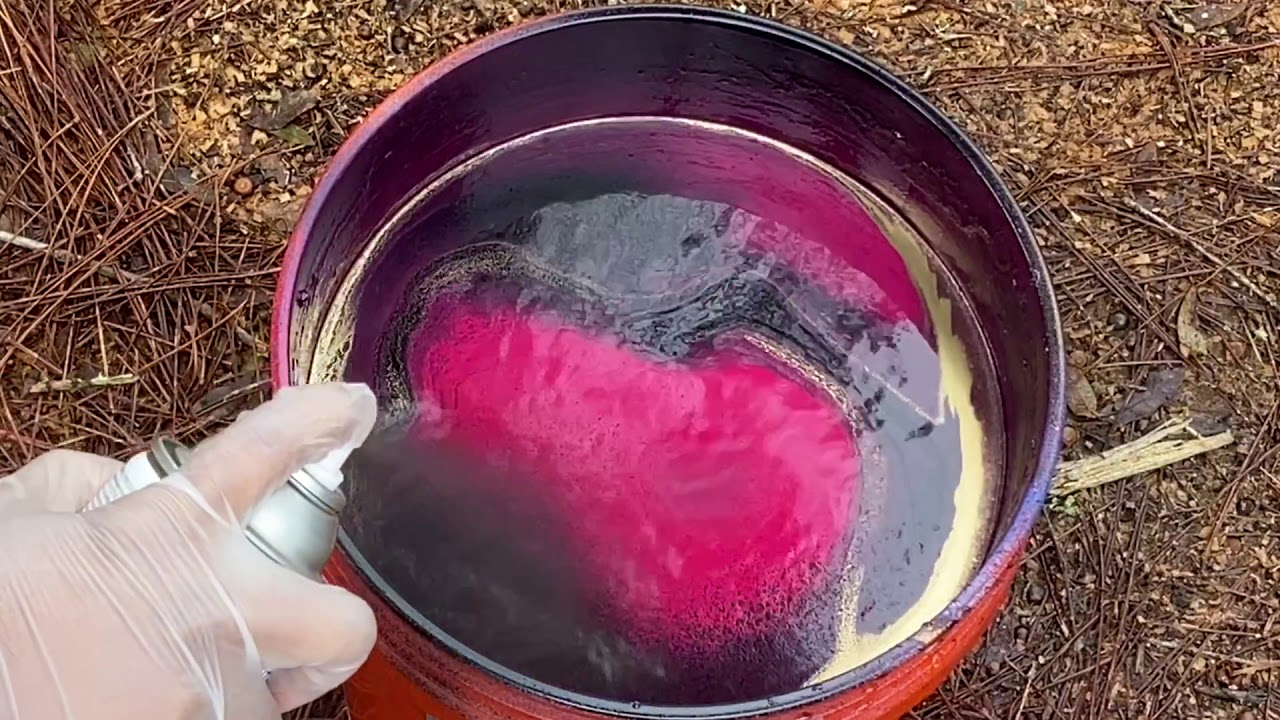 Hydro Dipping a Wine Glass