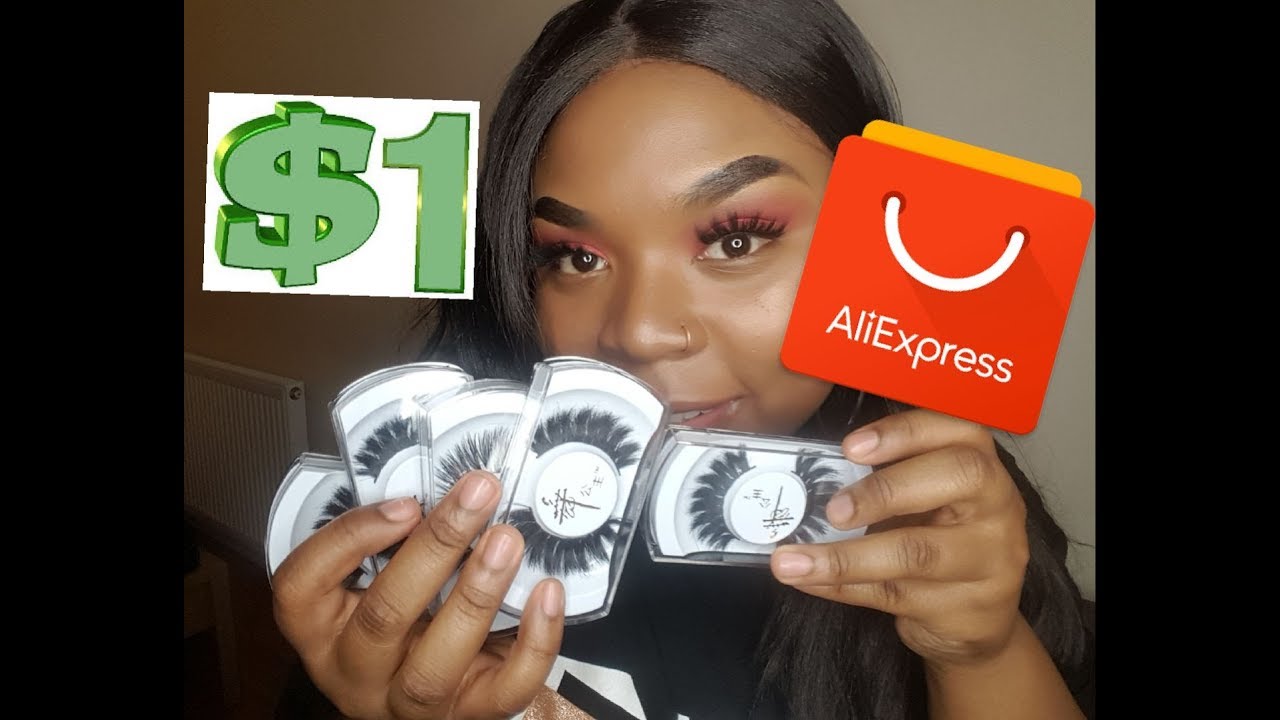 CHEAP ALIEXPRESS MINK EYELASHES