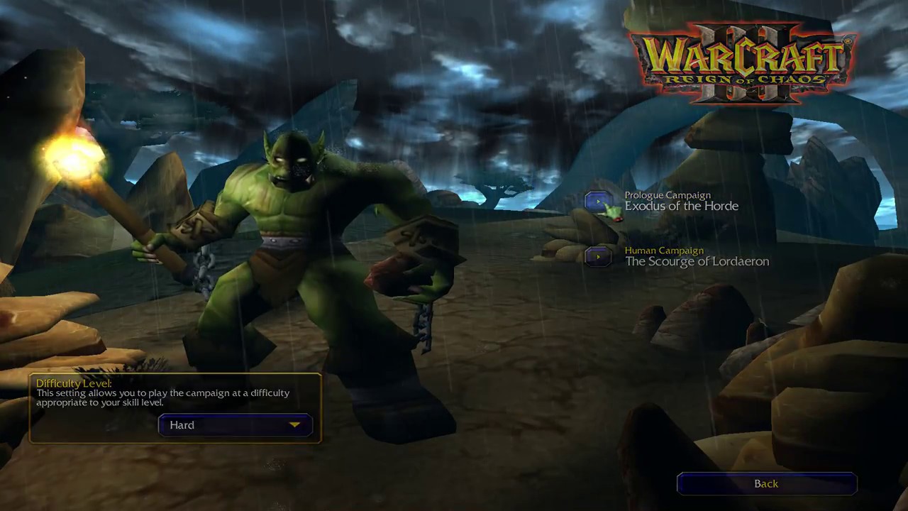 Warcraft 3 Reign of Chaos Exodus of the Horde Mission 2: Departures Hard