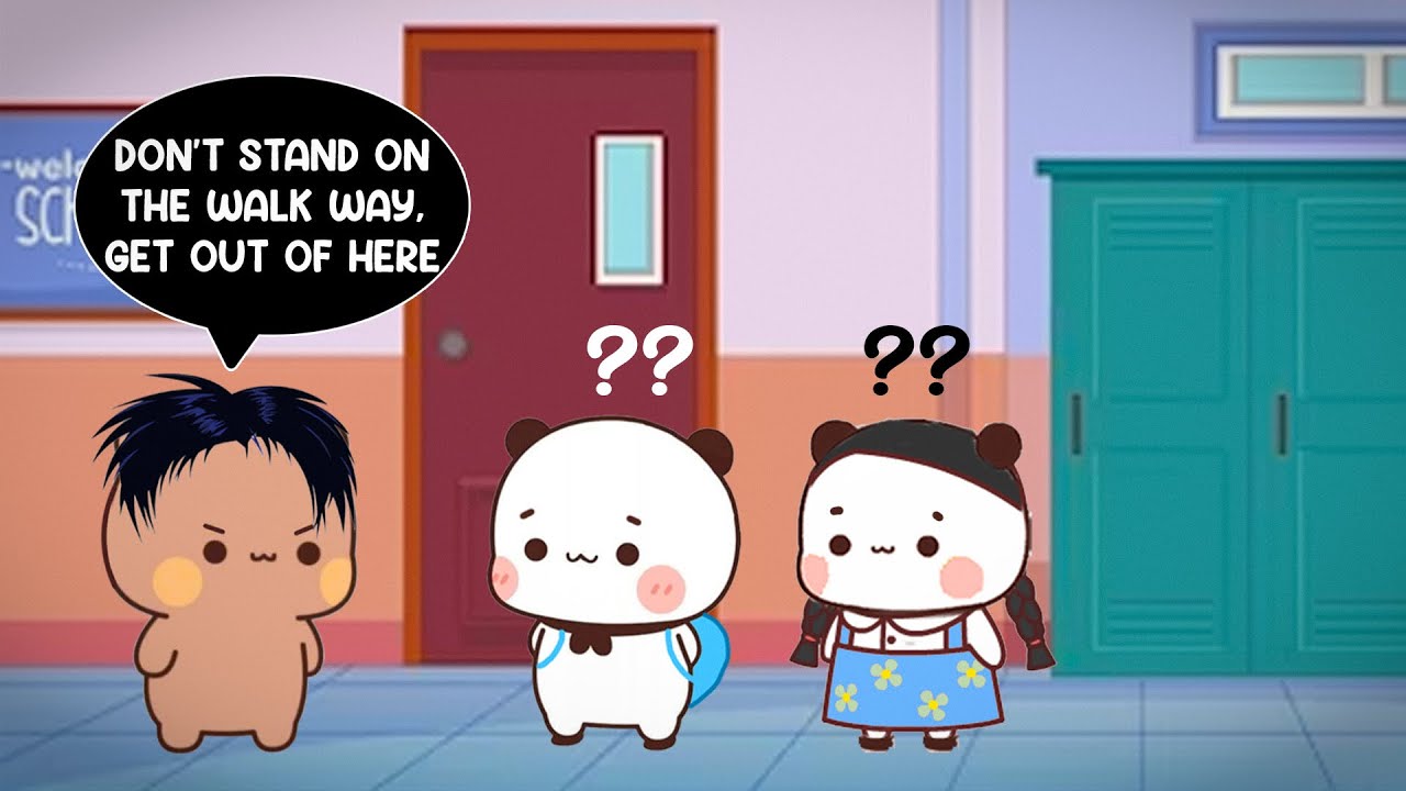 #BDC51 ▶Mikki First Day in  SCHOOL🥰😍| BUBU DUDU Cuties | peachgoma | Bubu Dudu Cartoon stories