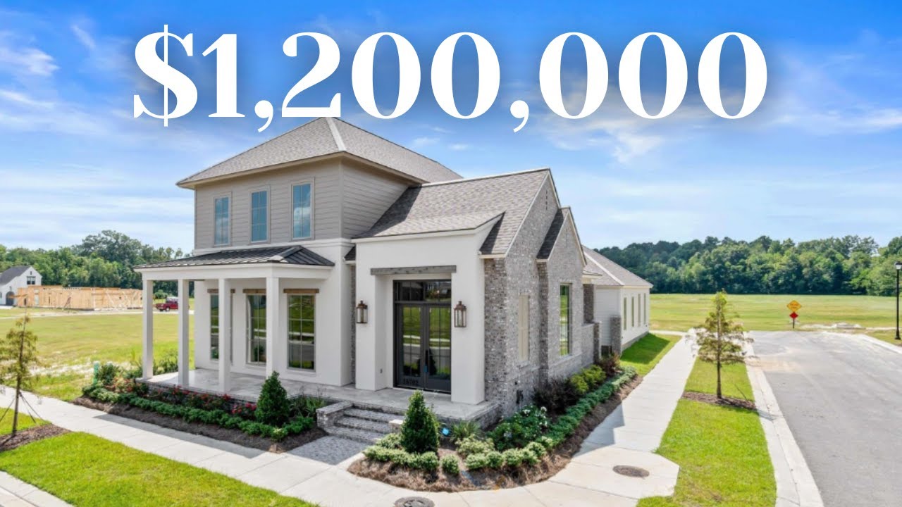 $1.2M Manchac Homes Luxury Tour – Long Farm Baton Rouge