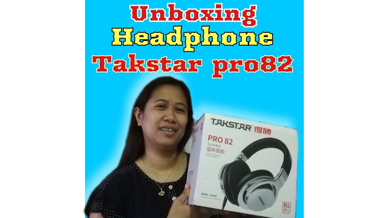 Unboxing Headphone Takstar Pro82 #monitoring #headphone