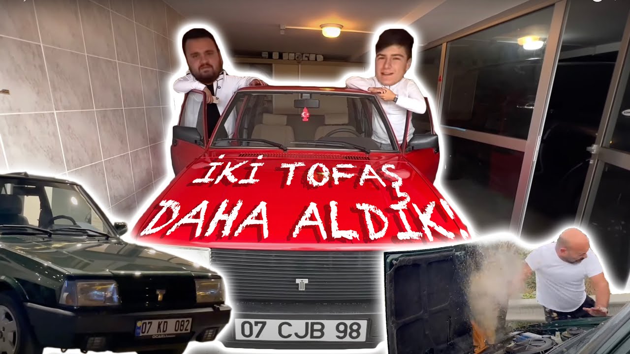 ANTALYA’DAN TOFAŞ ALMAYA GİTTİK / YOLDA KALDIK MOTOR ELİNE PATLADI 😅