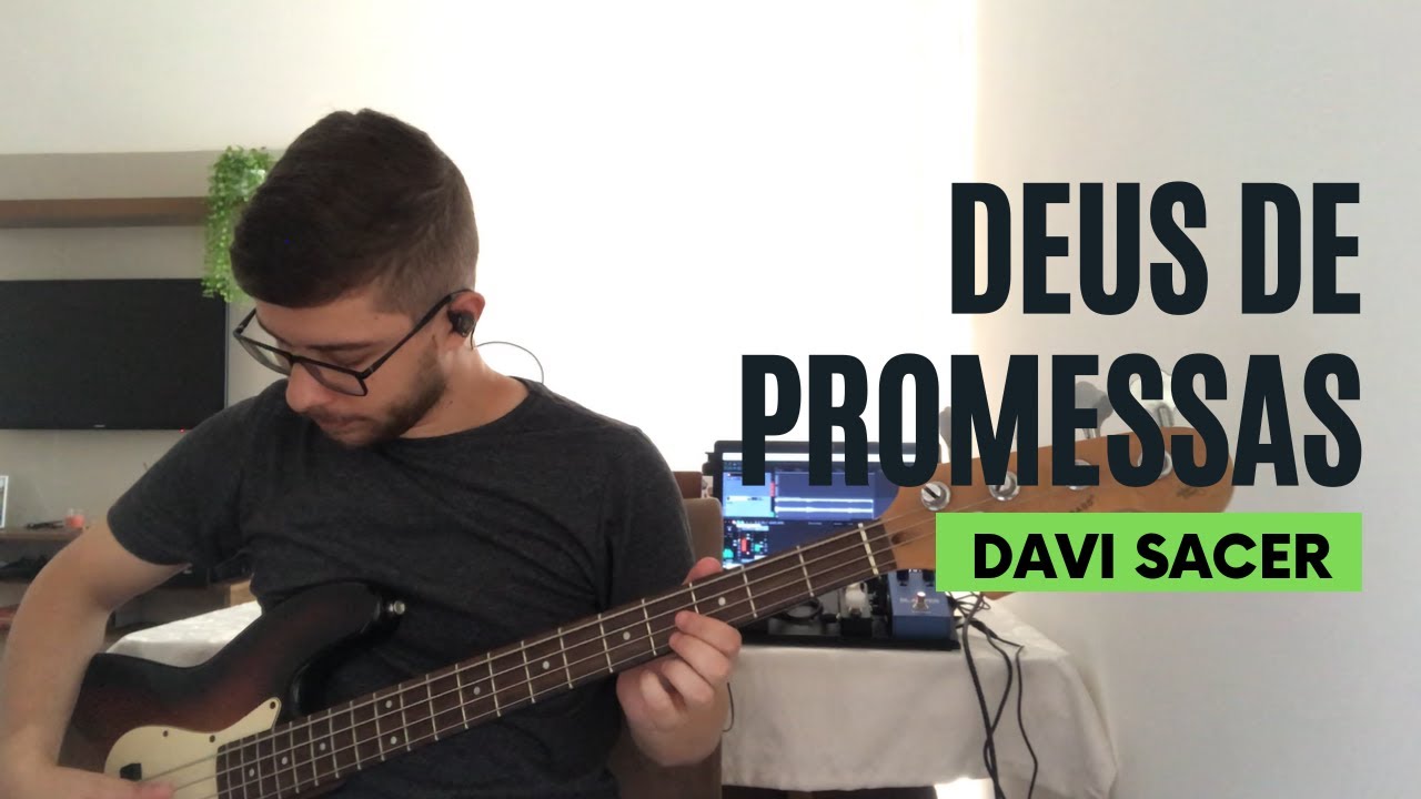Deus de promessas | Davi Sacer | Bass cover 🔥