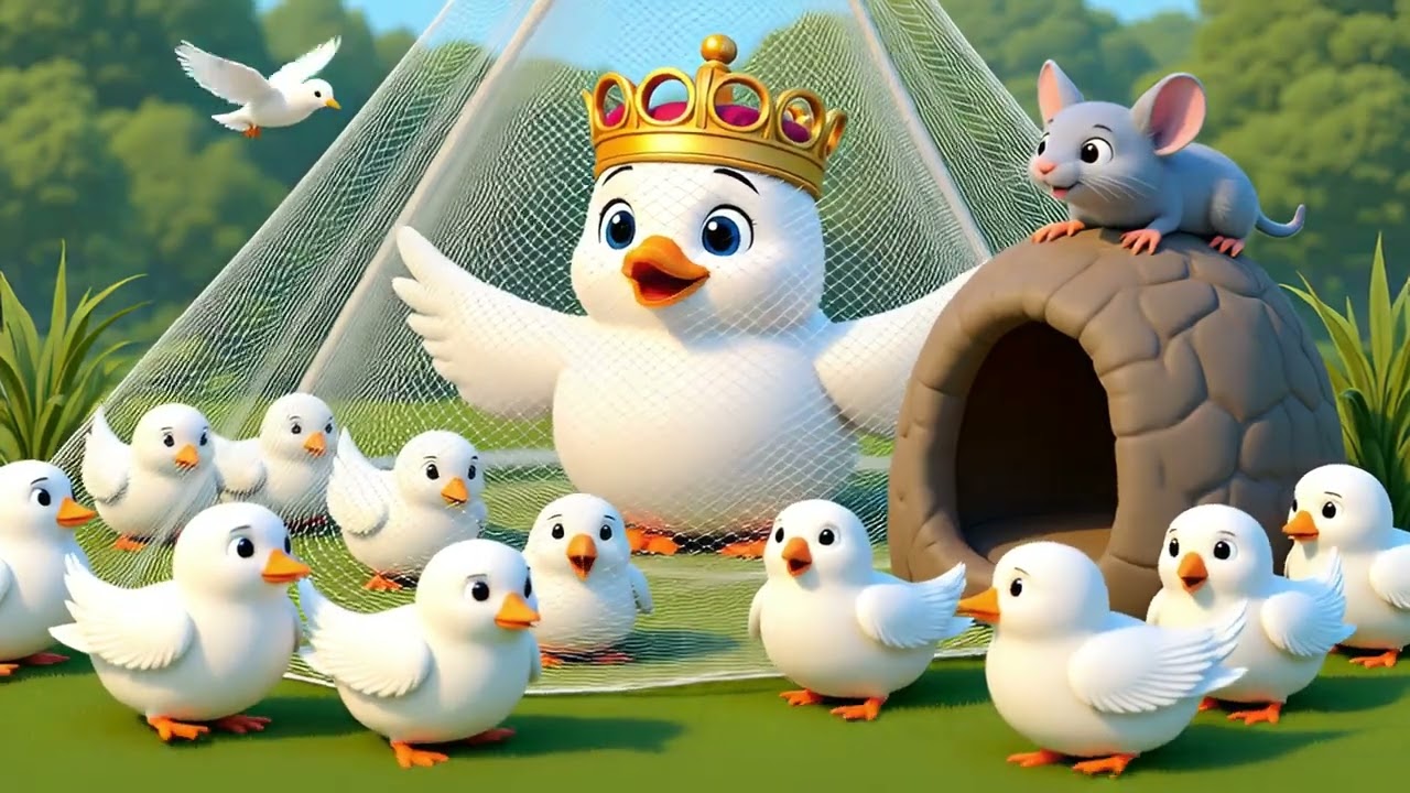 The Doves and the Rats cartoon | Nursery Storytelling | Kids Moral Stories #kidslearningvideos