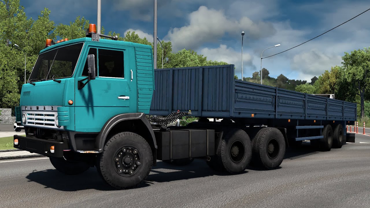 2178 / ЕTS2 1.57 / КАМАЗ 5410 / КАМАЗ в ремонте - я на подработке)))