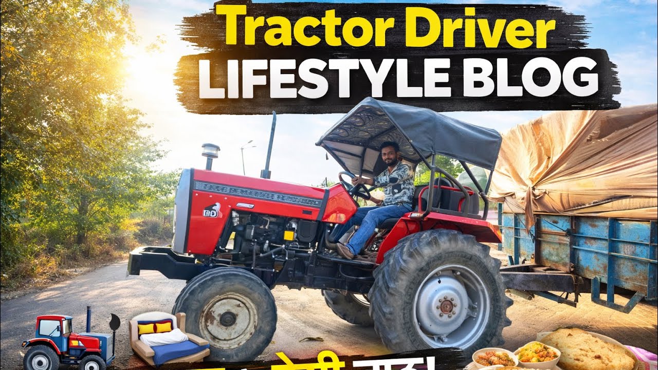 ट्रैक्टर ड्राइवर लाइफस्टाइल ब्लॉग देखो tractor trailer driver blog 🚜🚜