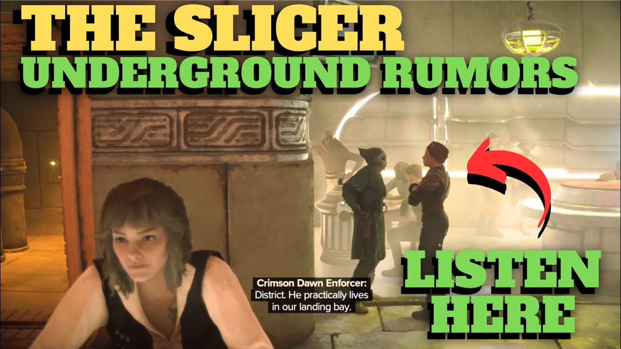Star Wars Outlaws: The Slicer Underworld Rumors (Expert Intel, Advanced Slicing Kit)