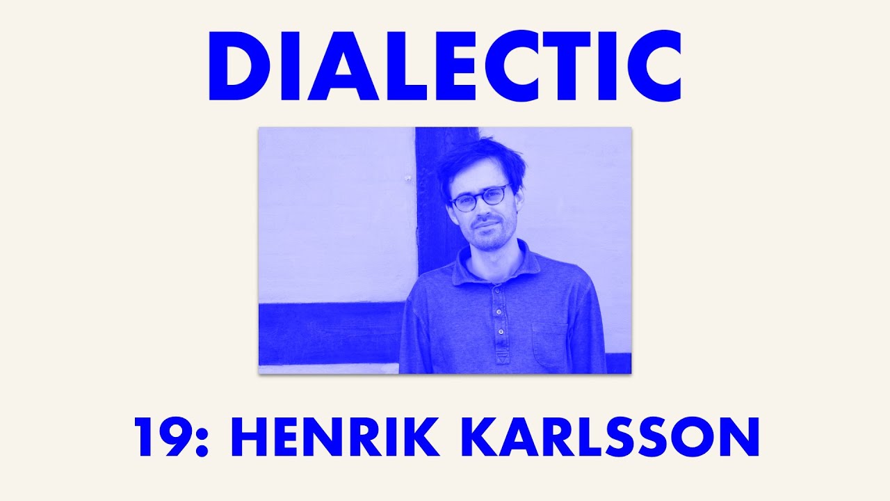 Henrik Karlsson - Cultivating a Life that Fits | Dialectic Ep. 19