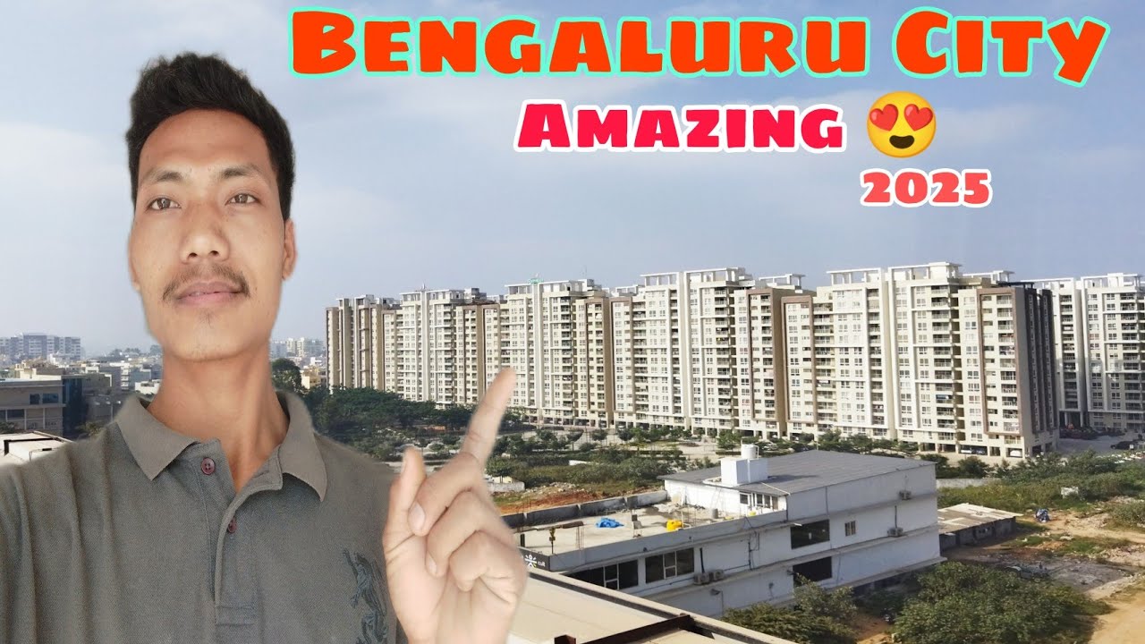 Bengaluru City First Time ! Amazing View🤩! India 2025 ! @rajubhaivlog8130