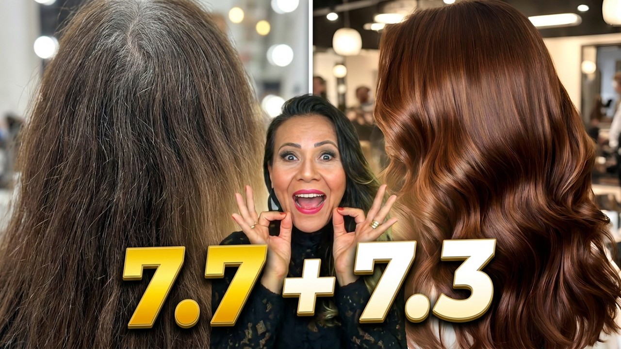 MISTURAS CABELO CHOCOLATE MEL 7.7 + 7.3 PARA PINTAR SEM DESCOLORIR | COBRIR BRANCO | FAZER MECHAS