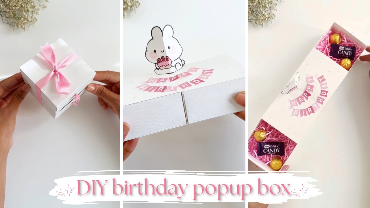The Cutest DIY Birthday Surprise box Ever! 🎂✨