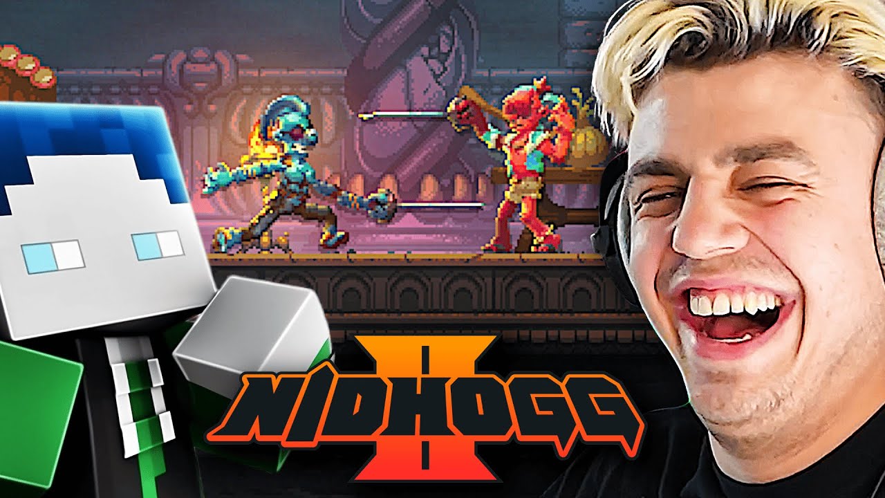 Papaplatte & BastiGHG spielen Nidhogg 2