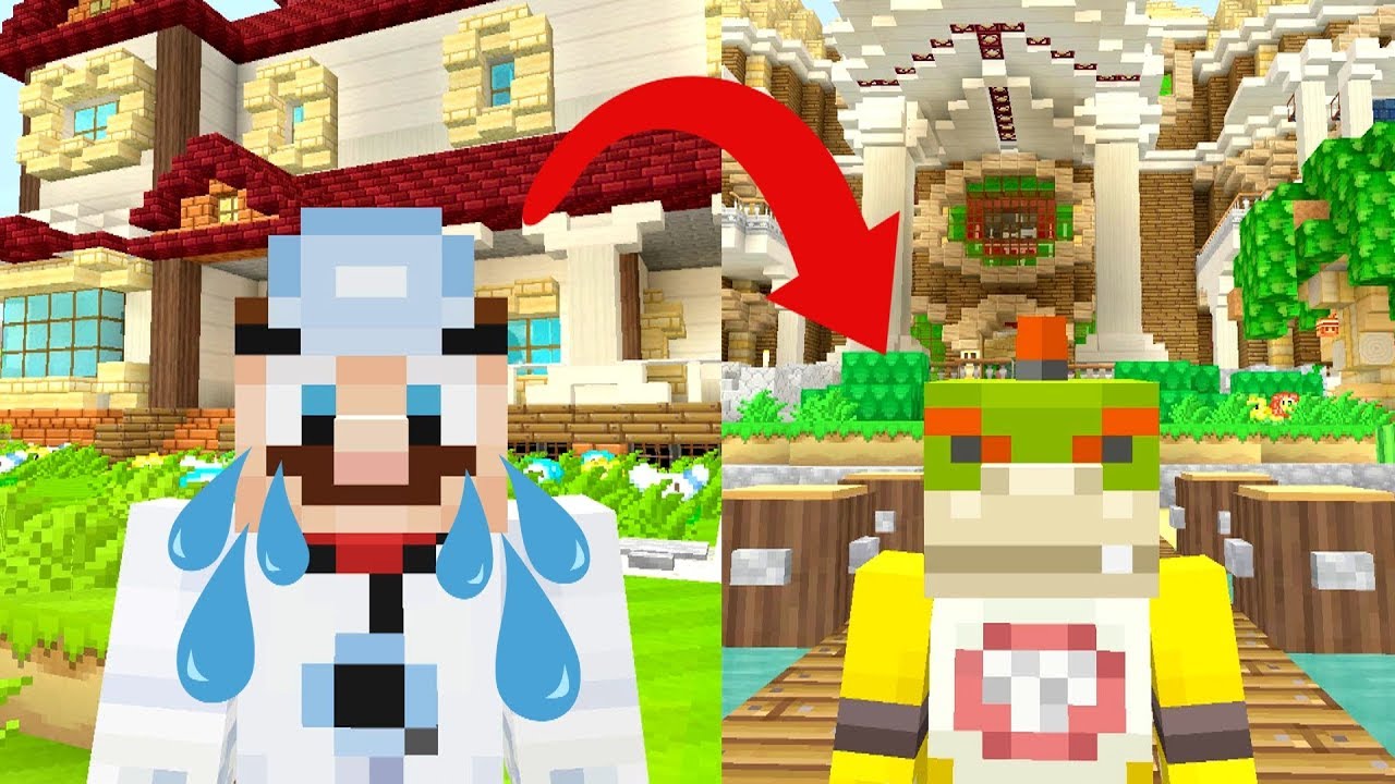 Chef Mario Misses The Fun House! [SNEAKS IN!] | Nintendo Fun House | Minecraft Switch [241]