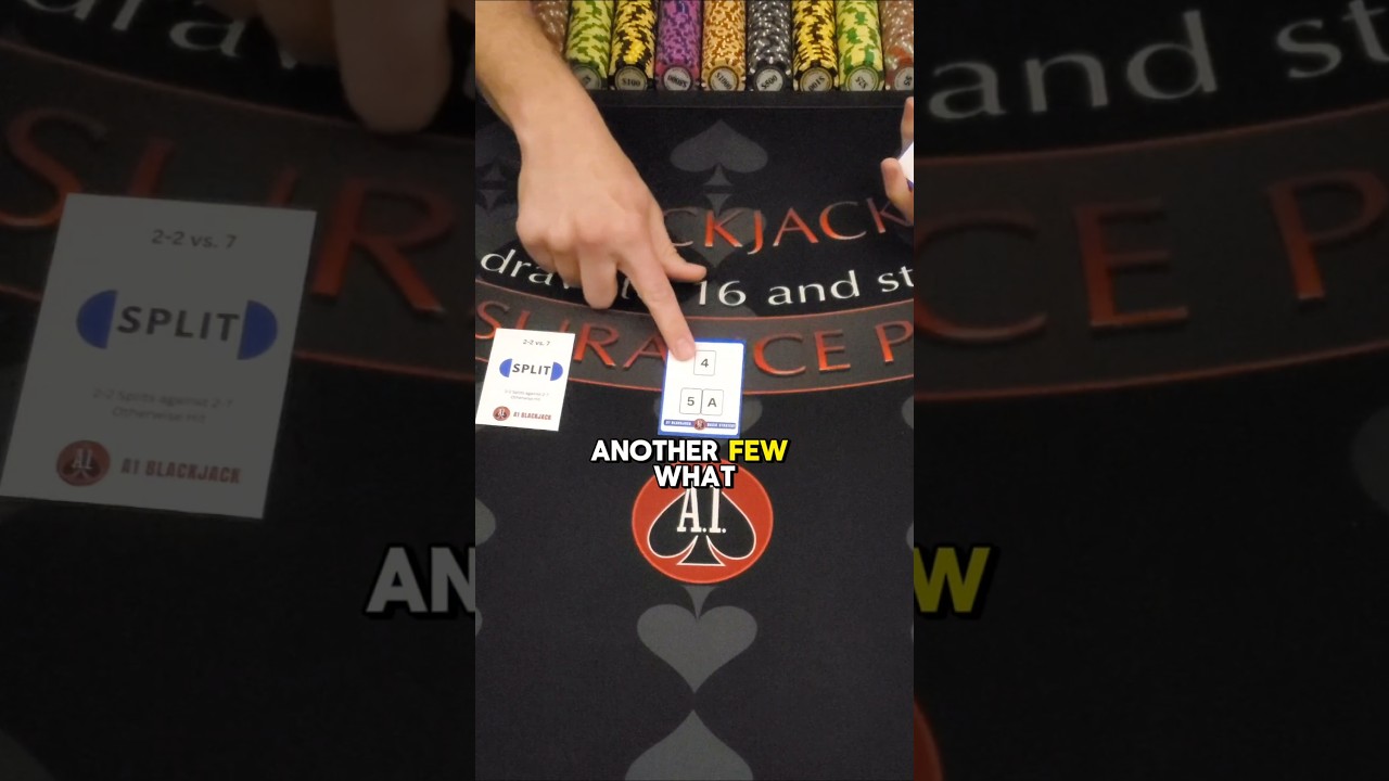 4 Basic Strategy Decisions - Do YOU Know Blackjack??