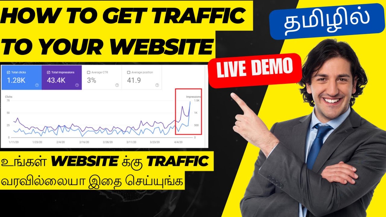 How to Increase Organic Traffic to Your Website | Tamil Tutorial 2025