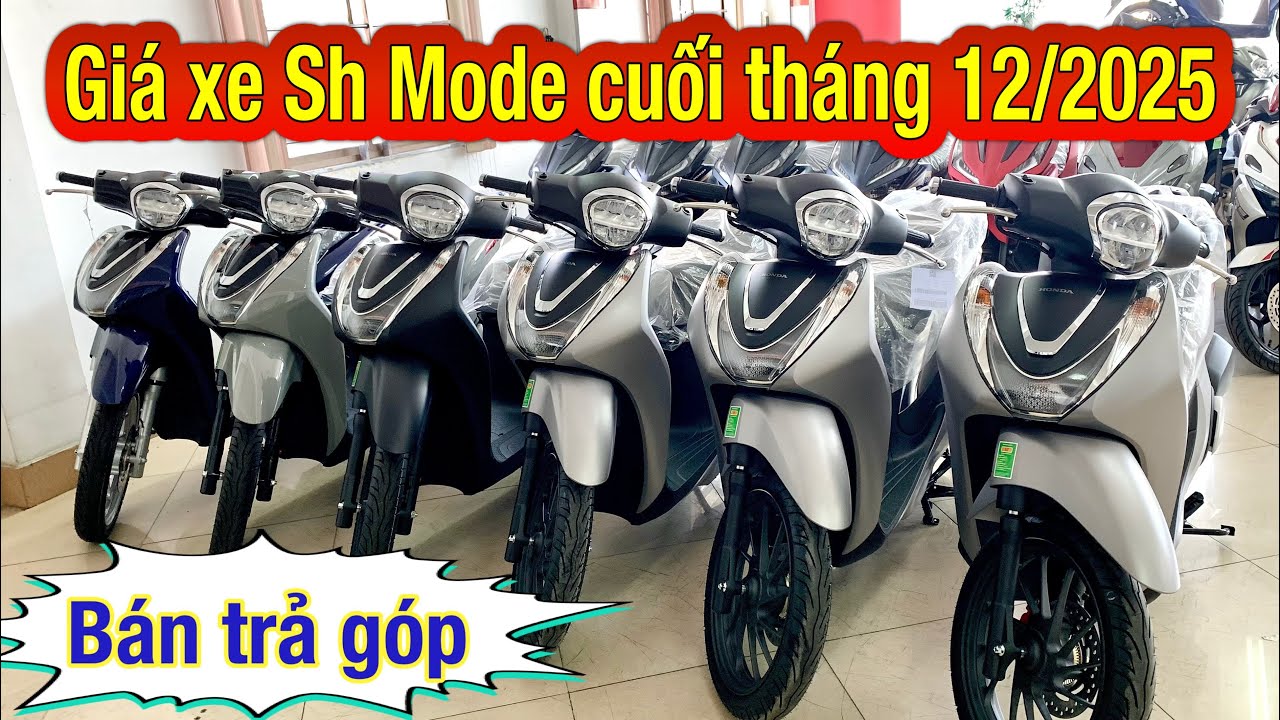 Giá xe sh mode tháng 12/2025 | Cơ hội quay số trúng xe và nhiều phần quà khác #shmode #shmode2025