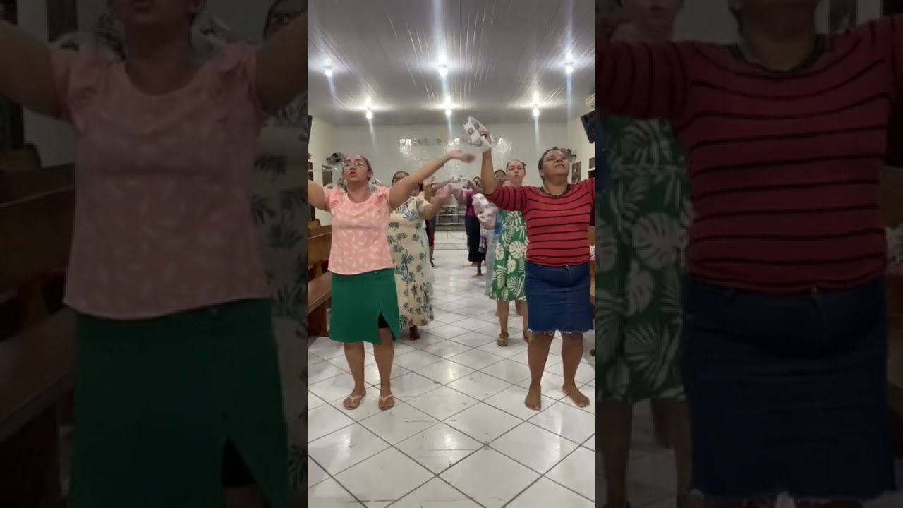Coreografia Coisa do meu Deus ensaio