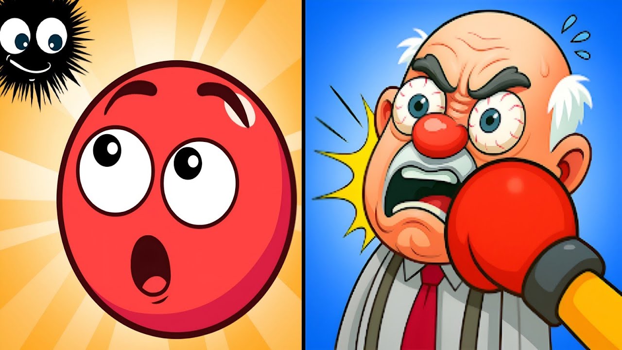 Hide Ball Vs Annoying Uncle Punch 👊✊| Up To Max Level BrainTeaser Gameplay Walkthrough 🔥