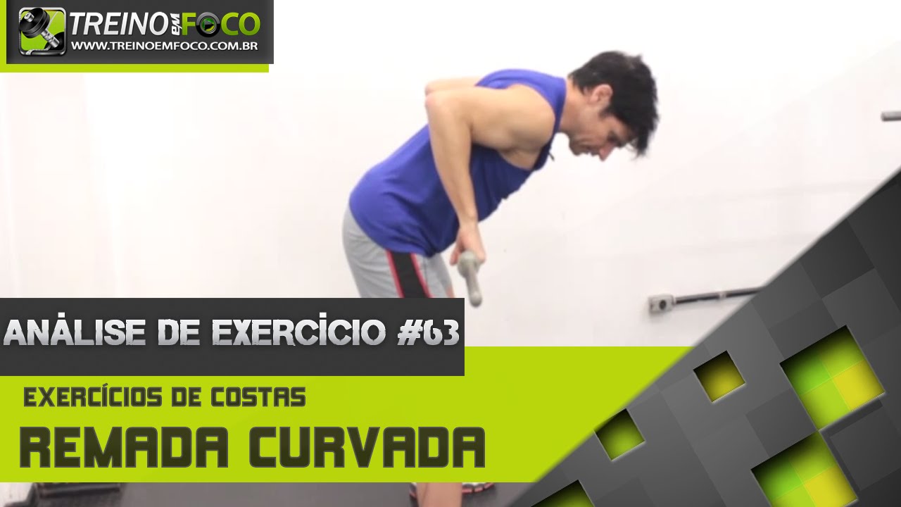 Remada Curvada e alterações na forma de execução - Análise de Exercício #63