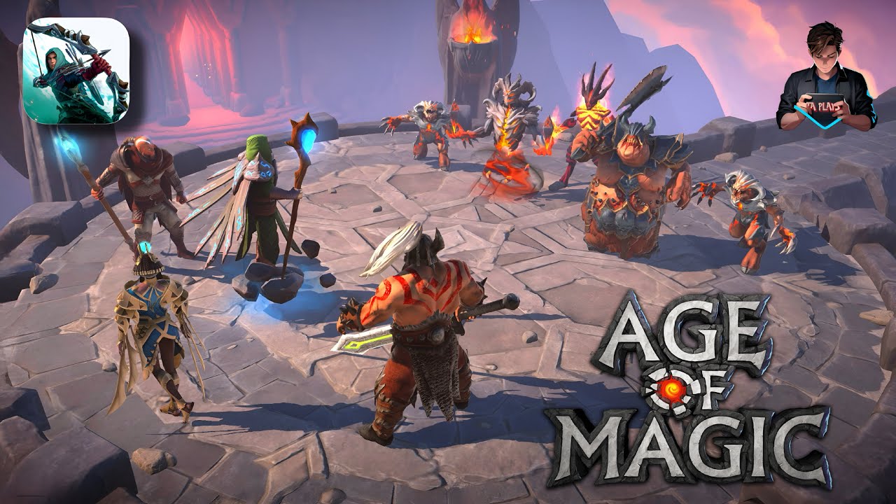 Age of Magic: Turn Based RPG First Gameplay Walkthrough | Android / iOS