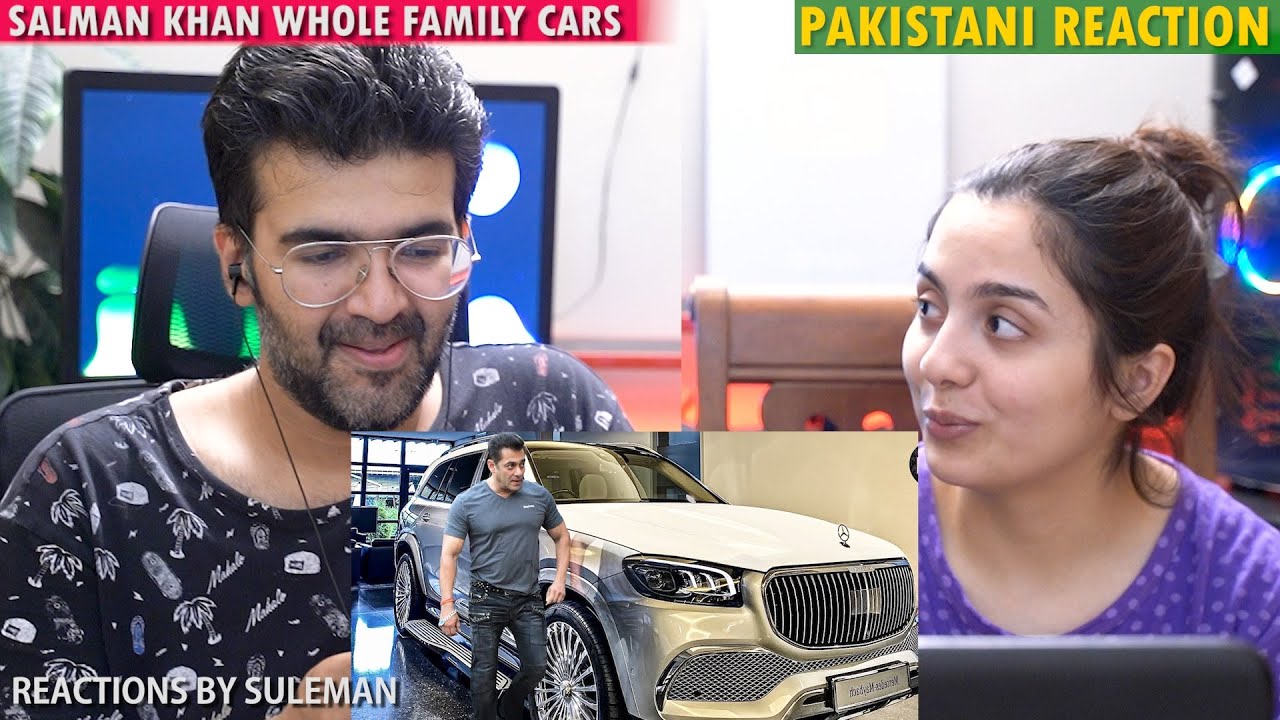 Pakistani Couple Reacts To Salman Khan Whole Family Car Collection