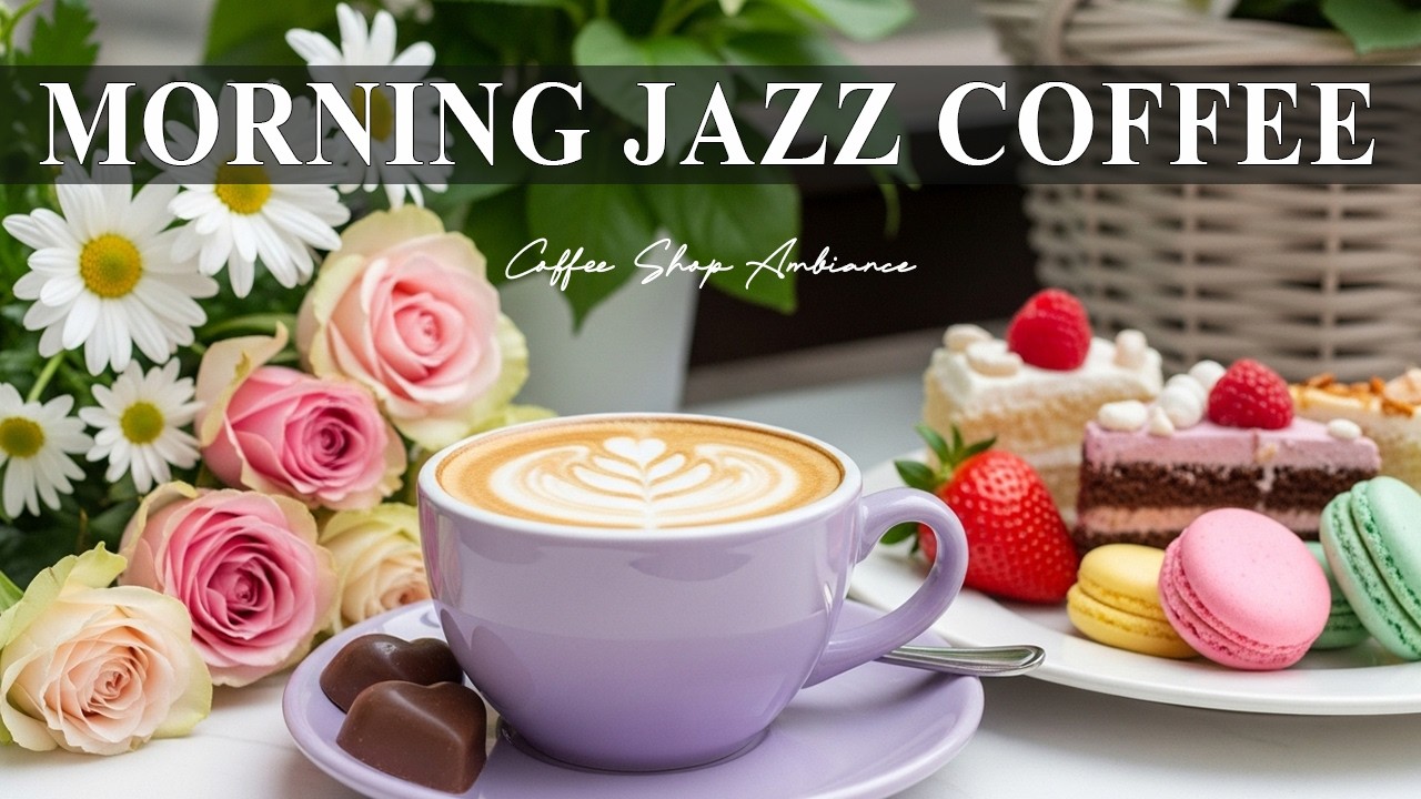 Morning Jazz Coffee ☕ Positive Bossa Nova Instrumental Music for Work, Study & Stress Relief