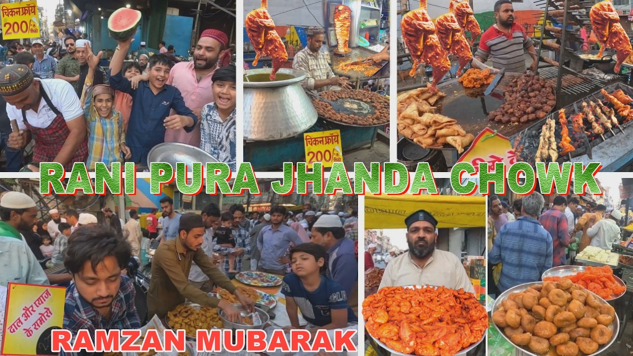 IFTAR RAMZAN RANI PURA JHANDA CHOWK INDORE