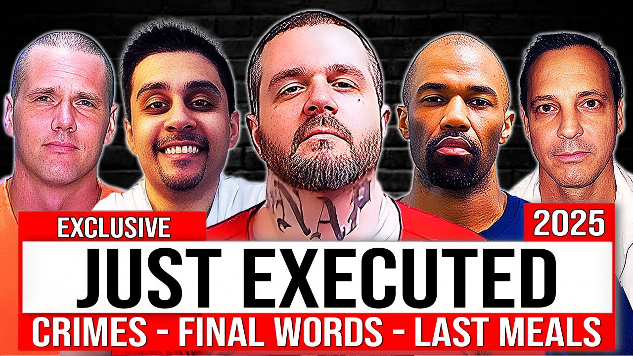 Every US Prisoner EXECUTED in 2025 | Crimes, Final Meals & Last Words