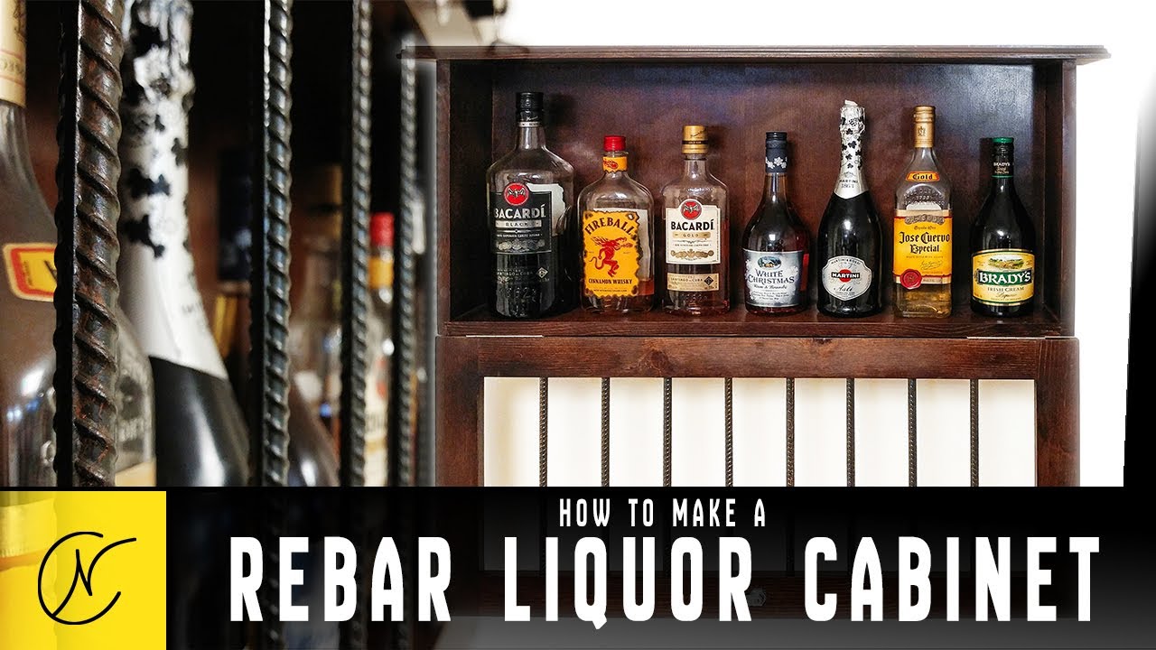 How To Build A Simple Locking Liquor Cabinet