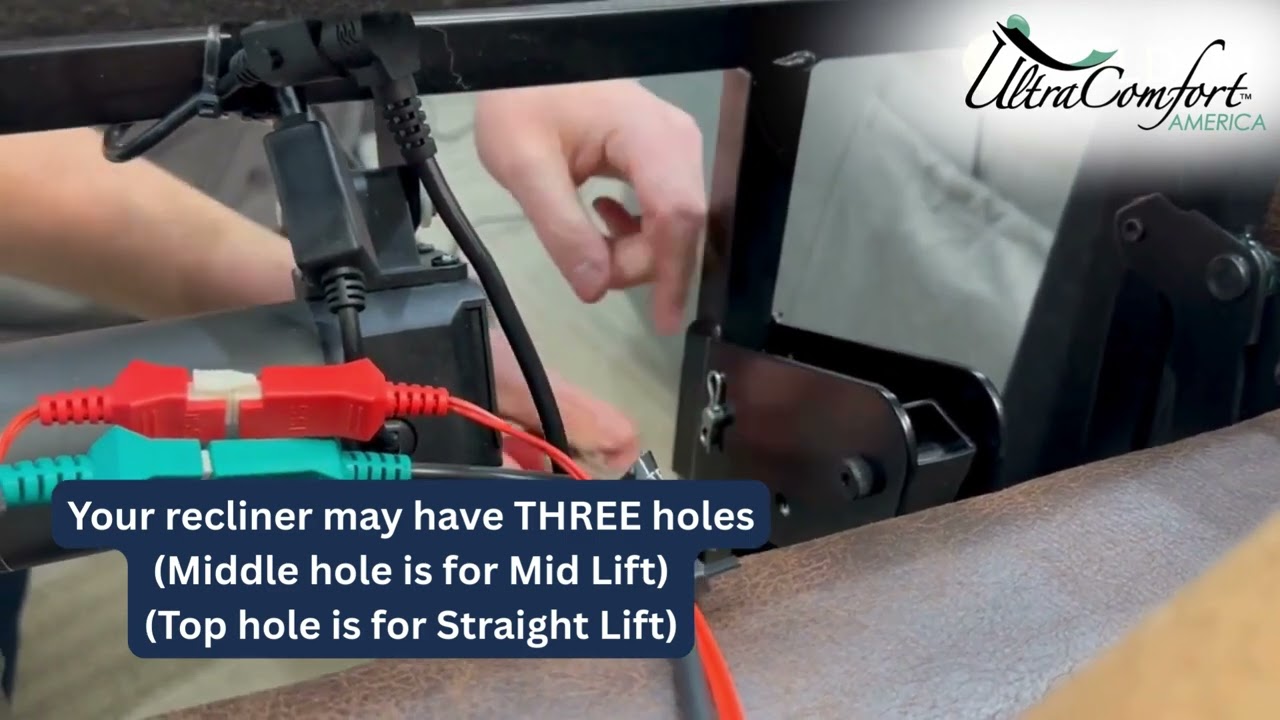 How to Convert Your UltraComfort Chair to Straight Lift Positioning