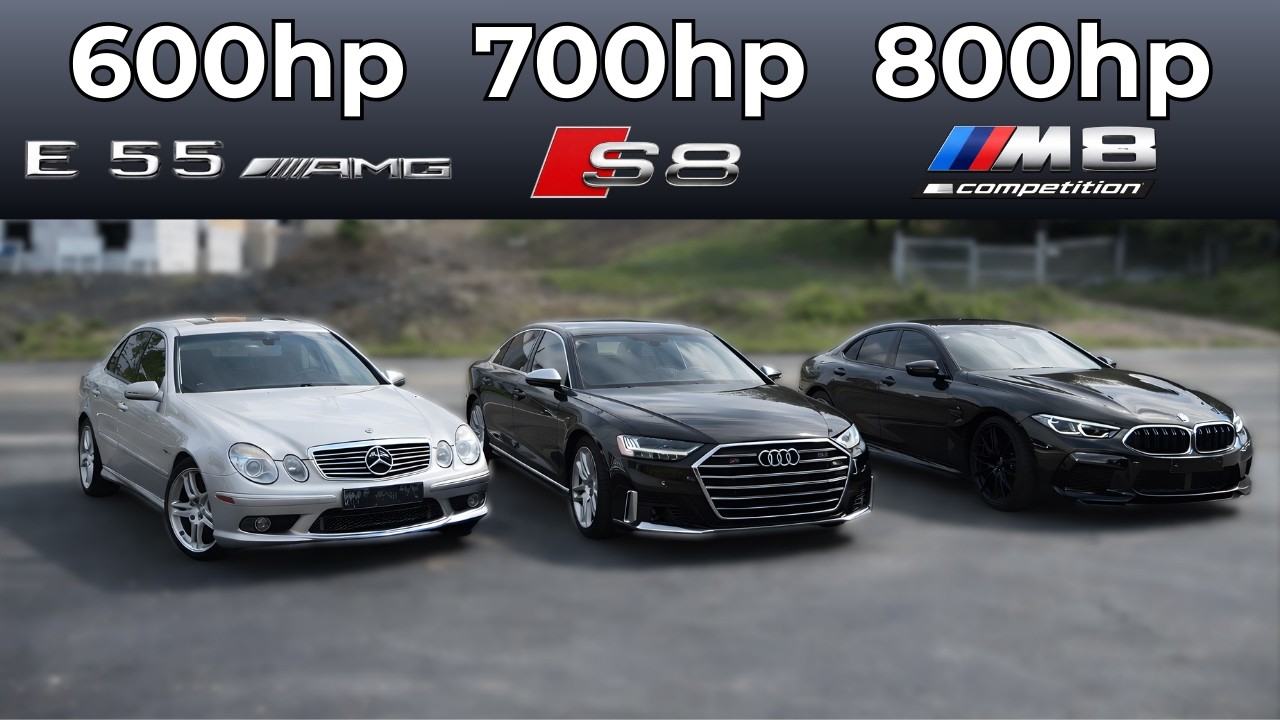 Какой модифицированный немецкий двигатель V8 звучит ЛУЧШЕ всего?