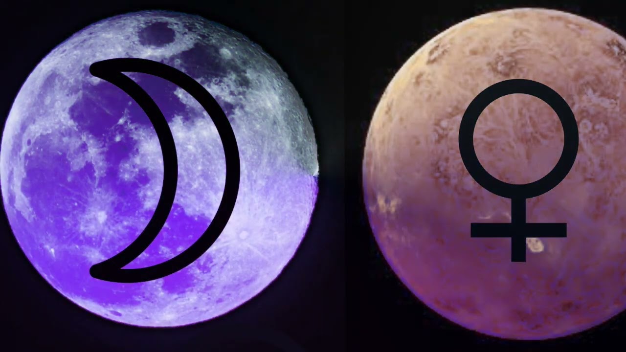 Moon Frequency Venus Frequency - Binaural Beat