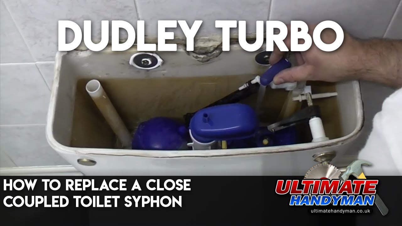 Как заменить сифон в туалете с закрытым соединением | Dudley Turbo