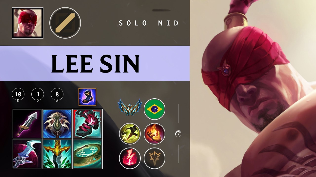 Lee Sin Mid vs Naafiri - BR Challenger Patch 26.04