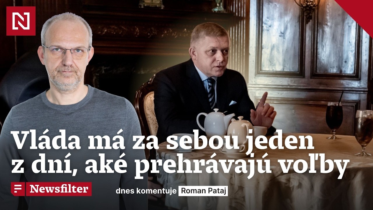Newsfilter: Vláda má za sebou jeden z dní, aké prehrávajú voľby