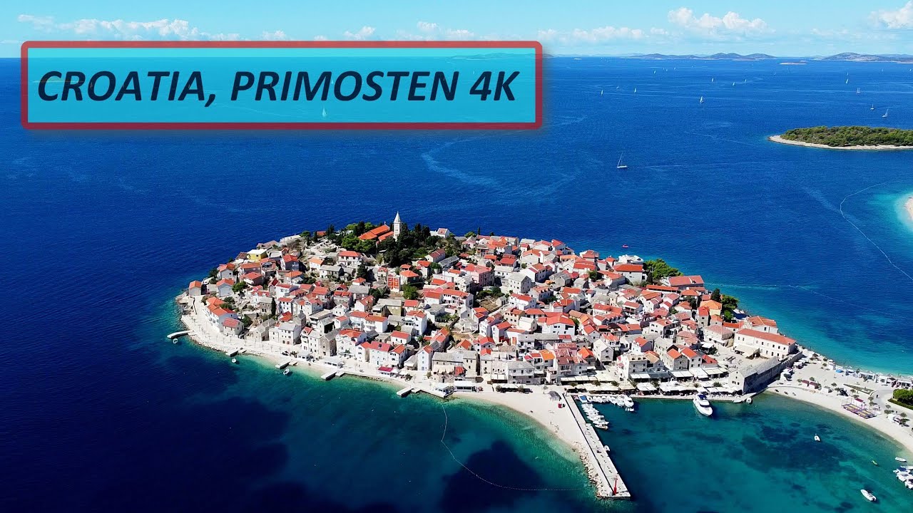 Croatia, Murter island, Primosten, Trogir.