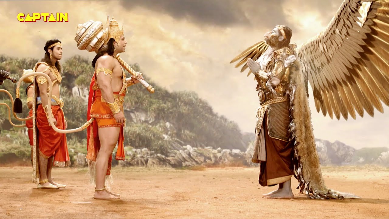 जटायु के भ्राता संपाती करेंगे हनुमान जी को माता सीता से मिलने में सहायता | Mahabali Hanuman EP 373