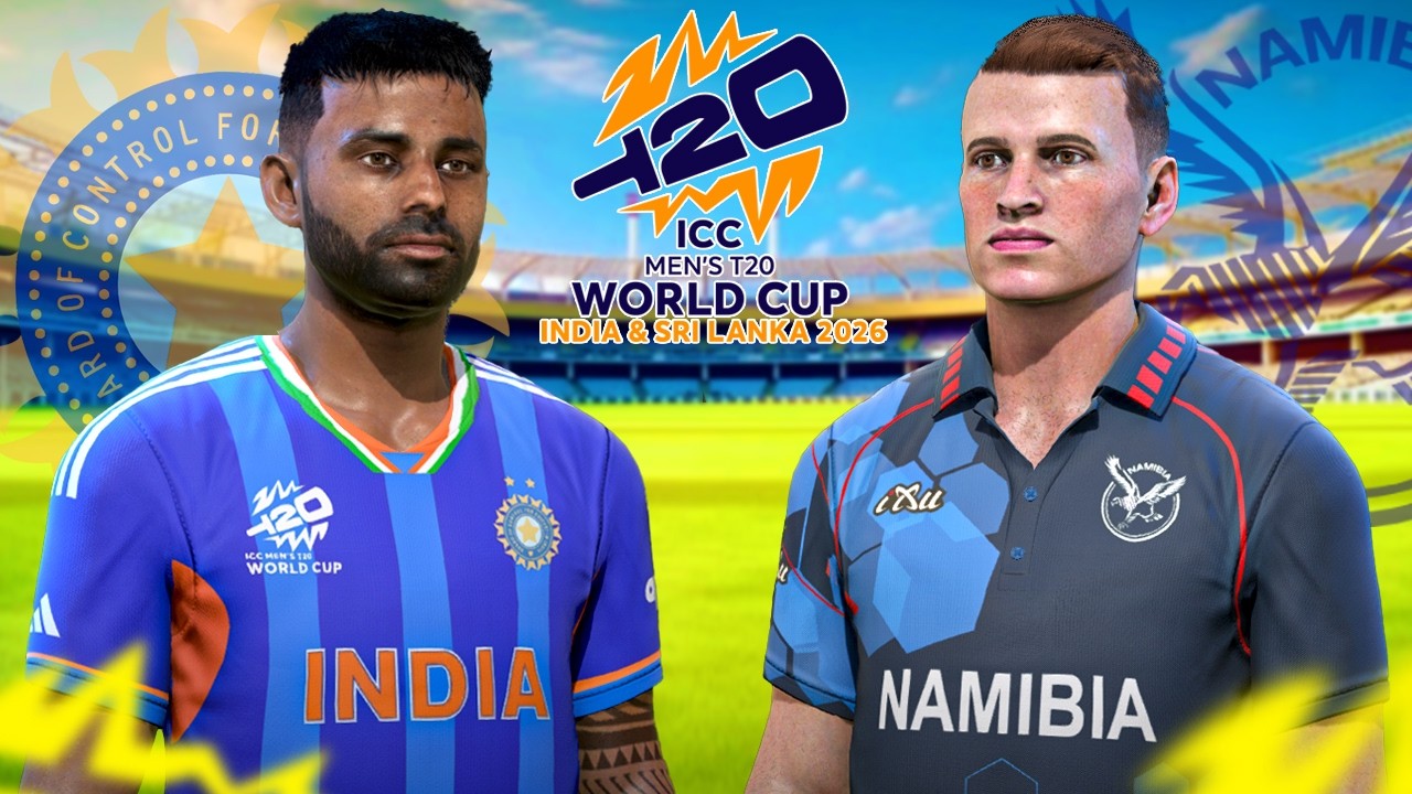 INDIA VS NAMIBIA - ICC T20 WORLDCUP 2026 - LIVE MATCH
