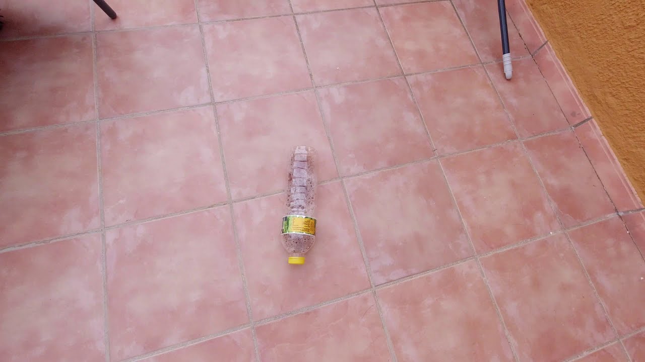 Water bottle flip fail