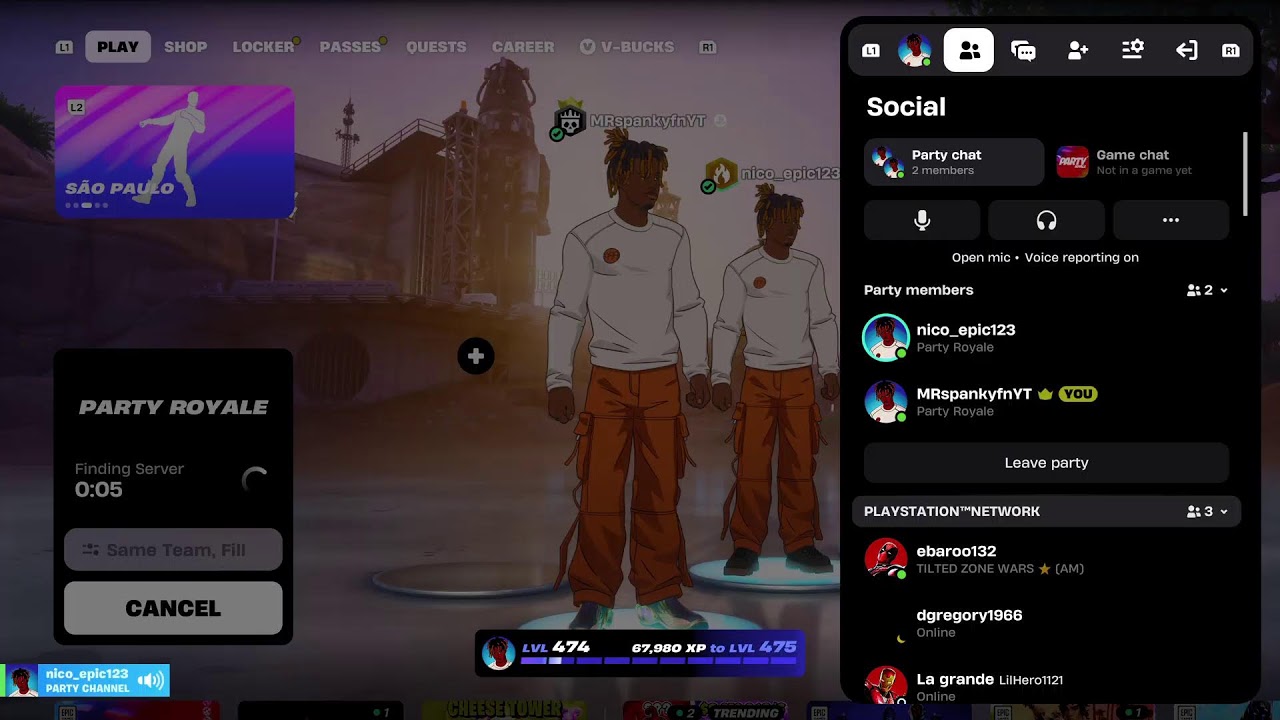 Fortnite night