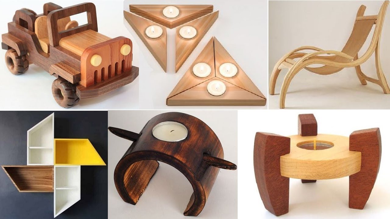 Wood furniture ideas and wooden decorative pieces ideas for home decor /Woodworking project ideas