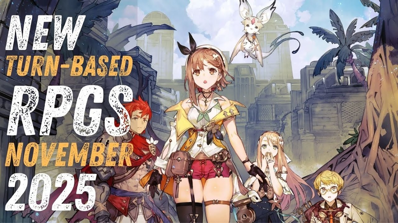 Top NEW Turn-Based RPGs of November 2025 on PC and Consoles