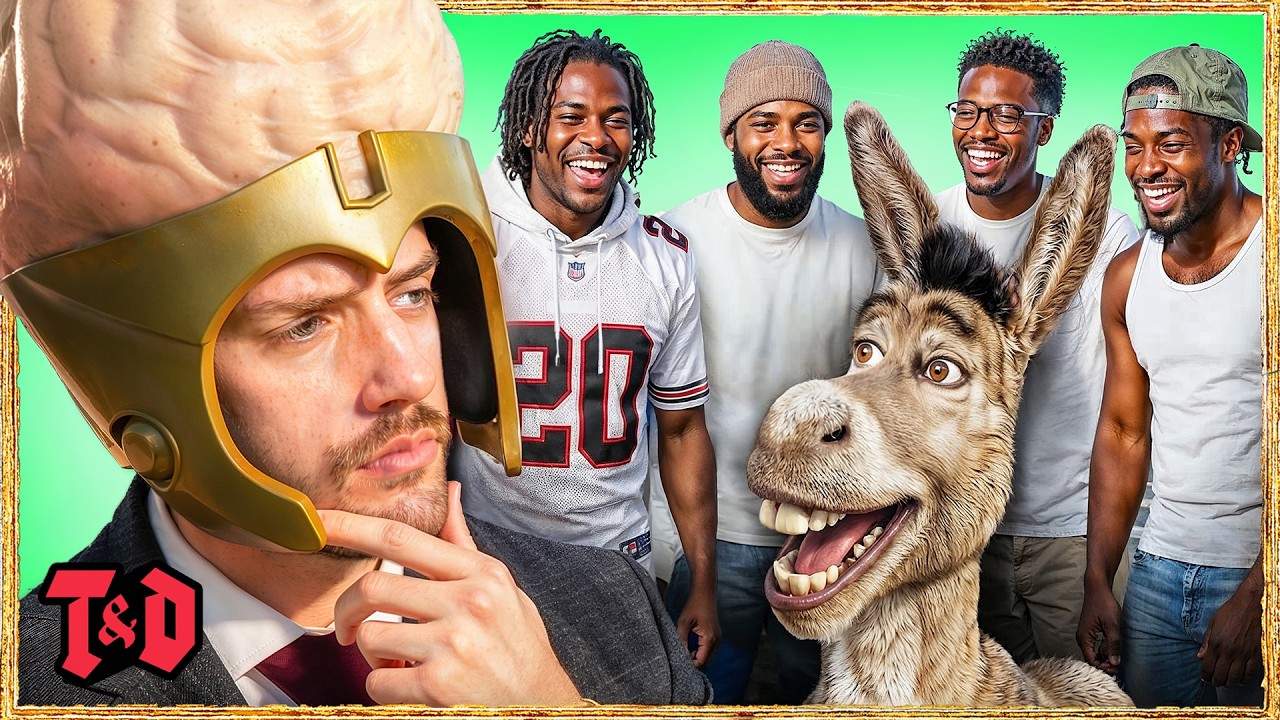 Can Donkey Say The N-Word? | Big Brain | Tom and Don