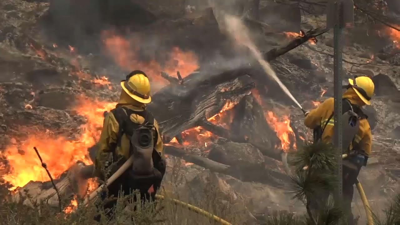 Crews making progress on Caldor wildfire battle