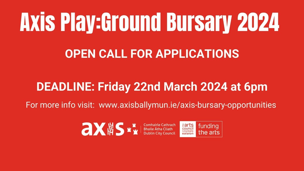 Axis Play:Ground 2024: Open Call