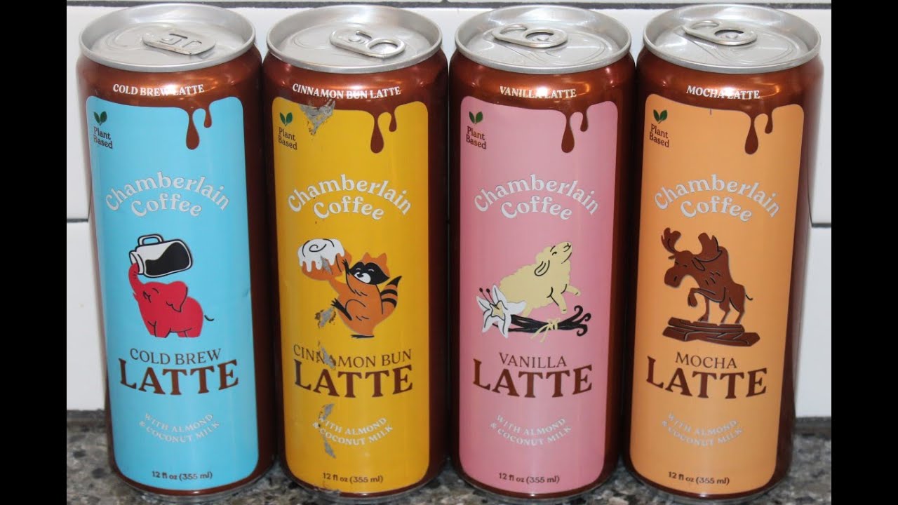 Chamberlain Coffee: Cold Brew Latte, Cinnamon Bun Latte, Vanilla Latte & Mocha Latte Review