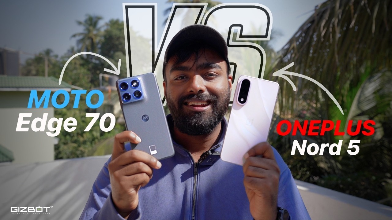 Moto Edge 70 vs OnePlus Nord 5: Better VALUE for Money Phone? 🤩